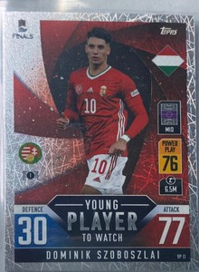 2022 Topps Match Attax 101 UEFA Nations League Finals #YP11 Dominik Szoboszlai 