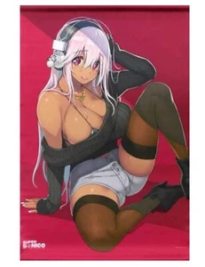 Super Sonico Gal Ver. Size B Wall Scroll Tapestry - Picture 1 of 2