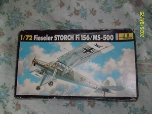 Heller 1:72 Fieseler Storch Fi 156/MS-500 (1979 ) - #227 - *OPENED BAGS* - Picture 1 of 1
