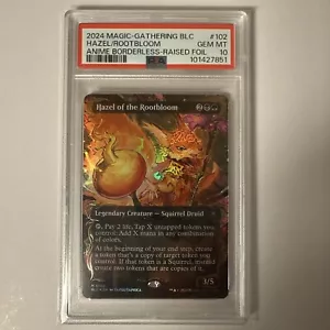 Hazel of the Rootbloom / Bloomburrow RAISED FOIL - MTG 102 - PSA 10 - Imagen 1 de 3