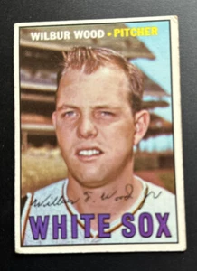 1967 Topps Baseball # 391 Wilbur Wood White Sox - Picture 1 of 2