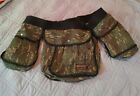CONCEAL 3 Pocket Pouch Camo Trebark Canvas Portable Camping Hunting Fanny Pack
