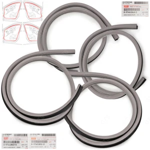Passend für Isuzu D-Max Dmax 2003 08 10 Set 4Dr Öffnung Tür Gummi Dichtleiste - Bild 1 von 9