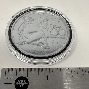 Lot Of 4 100 Disneyland Medallions Jack & Sally, Oogie, SteamBoat Willie, Oswald - Picture 1 of 9