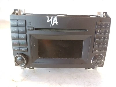 4A* Mercedes Benz W169 W245 Autoradio Radio CD FM Bordcomputer A1698705494 - Bild 1 von 4