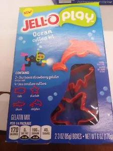 Jell-O Play Ocean Build Eat 4 Cutters & 3 Lego Boat Molds Jello NOT included - Picture 1 of 4