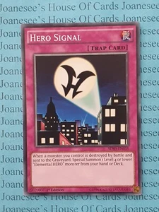 SDHS-EN035 Hero Signal Yu-Gi-Oh Card 1st Edition New - Foto 1 di 3