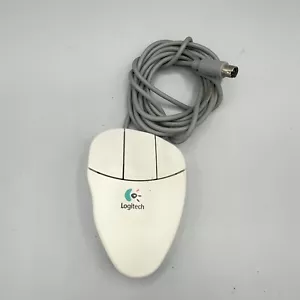 Logitech Mouseman 3 Buttom Serial Mouseport Mouse - Picture 1 of 6