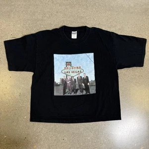 Camisa Gildan Negra Grande Vintage Rat Pack Para Hombre Años 90 Las Vegas Sinatra Años 60 Retro - Imagen 1 de 8