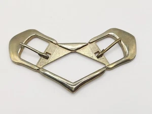 Vintage Ladies Double End V-Shaped Belt Buckle - Picture 1 of 4