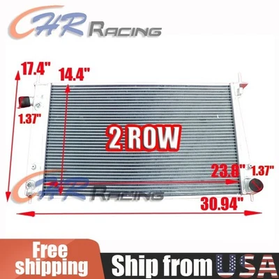 Radiador de alumínio para SAAB 9-5/9.5 2.0/2.3 TURBO MT 1997-2009 - Imagem 1 de 4