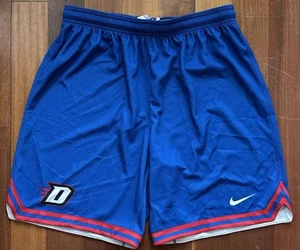 Nike Authentic Team Issued Depaul Blue Demons Basketball Shorts size Mens Medium - Picture 1 of 9