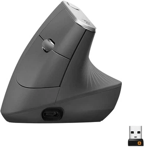 Logitech MX Verticale Mouse Wireless Ergonomico Multi Dispositivo Bluetooth o - Foto 1 di 24