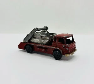 Rare Vintage Husky Bedford TK 7 Ton Skip Lorry Metal Diecast Truck Vehicle - Picture 1 of 14