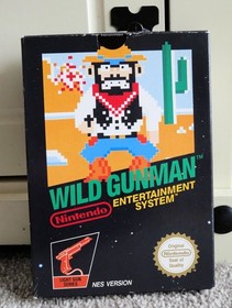 Back To the Future NES Wild Gunman Uk Version Great Condition Complete Boxed