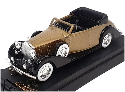 Solido 1/43 Scale 4077 - 1939 Rolls Royce Phantom III Cabrio - Dull Gold - Image 1 of 4