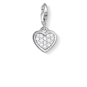 Charmista Club Heart Pave CZ - Picture 1 of 2
