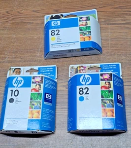3 - Wkłady atramentowe HP "10" i "82" - 69ML Designjet HP 500 - 800 - Zdjęcie 1 z 10