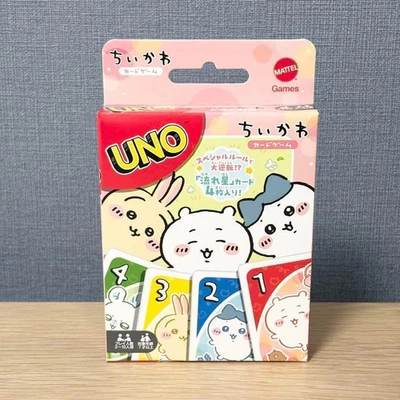 Chiikawa UNO 纸牌游戏美泰 Ensky 日本 F/S 全新 — 第 1/4 张图片