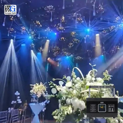 RGB Stage Laser Light DJ Disco Party Laser Effect for Night Club KTV Wedding Par - Image 1 of 4