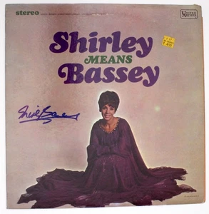 Shirley Bassey Signed “Shirley Means Bassey” Album (Beckett/BAS Authentication) - Picture 1 of 2