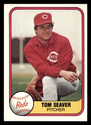 Tom Seaver 1981 Fleer #200 Cincinnati Reds - Image 1 of 2