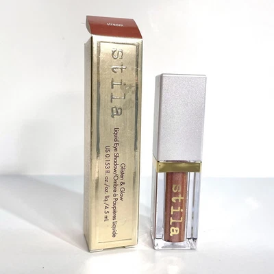 STILA Glisten & Glow Liquid Eye Shadow ~ STREAM - Full Size ~ 0.153 fl oz ~ NIB - Image 1 of 4