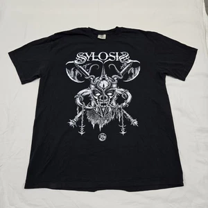 T-Shirt Größe XL Sylosis 2024 schwarz Tour A Sign Of Things To Come Grafik T-Shirt gebraucht, in einwandfreiem Zustand - Bild 1 von 11
