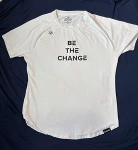 Be The Change Legends weißes kurzärmliges Herrenhemd XL - Bild 1 von 5