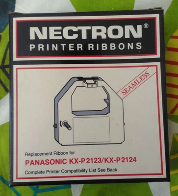 Panasonic KX-P150 compatible printer ribbon, KX-P2123 KX-P2124 KX-P2180 etc. NOS - Image 1 of 4