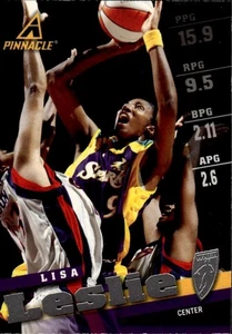 1998 Pinnacle WNBA #2 Lisa Leslie - Picture 1 of 2