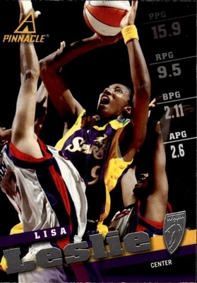 Pinnacle WNBA #2 1998 Lisa Leslie Foto 1 de 2