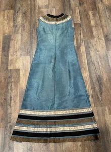 Unusual Antique Chinese Tall & Slender Modified Qing Dynasty Summer Gauze Robe - Picture 1 of 17
