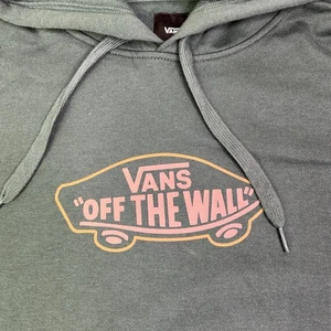 Felpa con cappuccio grafica VANS Off The Wall Board 2023 verde scuro taglia L - Foto 1 di 8
