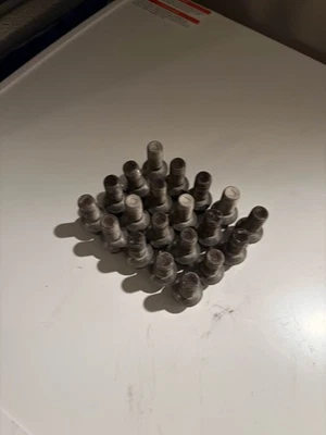 MERCEDES C63 (W205, C205) AMG WHEEL RIM LUG LUGS NUT NUTS BOLT SET OF 20 - OEM - Image 1 of 4