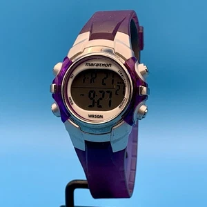 Marathon by Timex T5K816 Damen Digital Armbanduhr Chrono Indiglo funktionstüchtig - Bild 1 von 17