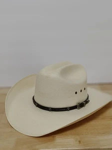 Vintage Larry Mahan’s Hat Collection Cowboy Western Rodeo 10x Milano Hat 7 1/4 - Picture 1 of 14