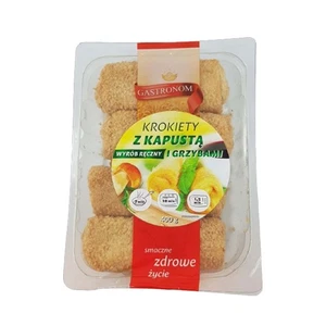 Handgemachte Polnische Kroketten mit Sauerkraut und Pilzen Krokiety - Bild 1 von 2