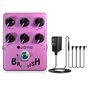 JOYO British Sound Vintage Guitar Pedal Rock Amplifier Simulator Power Supply - Picture 1 of 15