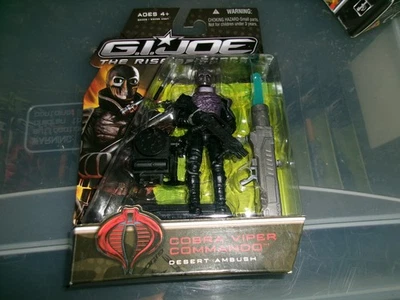 GI JOE Rise of Cobra 3 3/4" Figure 2009 Cobra Viper Commander-Mint - Image 1 of 2
