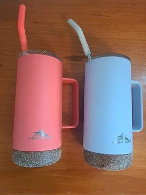 Tazas de acero inoxidable High Sierra 2 viajes sin BPA Foto 1 de 4