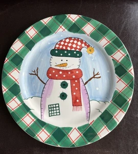 Schneemann Speiseteller von Cook's Bazaar, Ersatz 2er Set - Bild 1 von 6