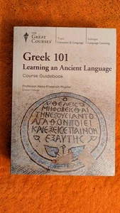 GREEK 101 : Learning an Ancient Language, GREAT COURSES, DVD & Guidebook, SEALED - Bild 1 von 3
