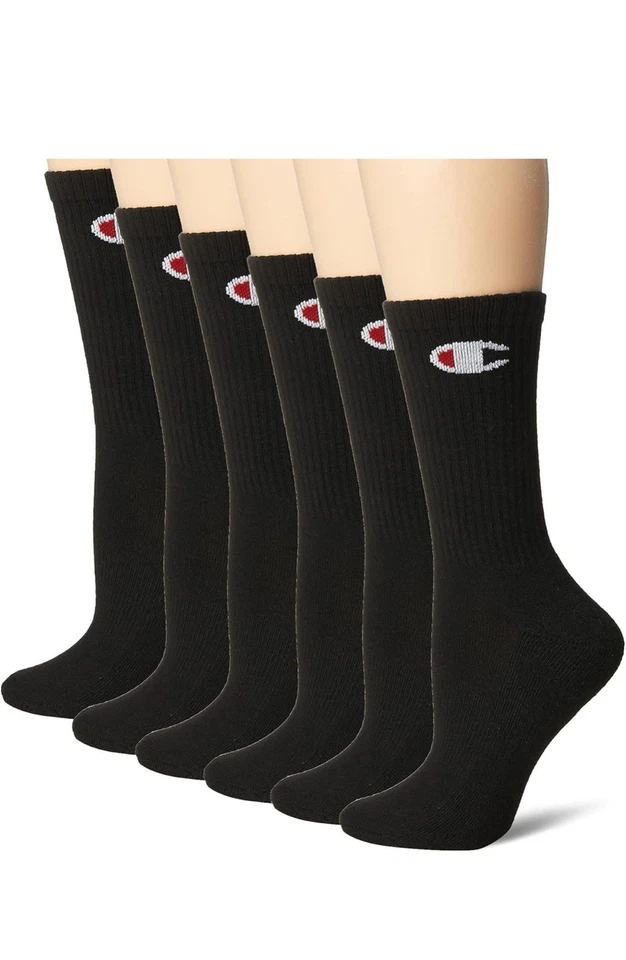 Pack de 6 calcetines Champion para mujer rendimiento deportivo tallas 5-9 Foto 1 de 1