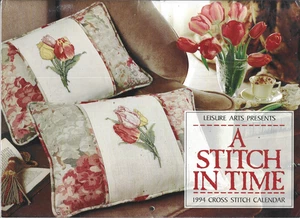 Leisure Arts A Stitch In Time 1994 Kreuzstichkalender - Bild 1 von 1