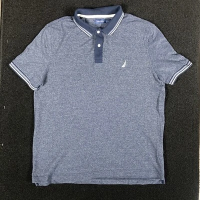 Nautica Polo Hombre Grande Náutico Marinero Tejido L Vela Papá Colorway Foto 1 de 4