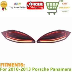 ✅For 2010-2013 Porsche Panamera Upgraded LED Tail Light Turn Signal Assembly Set - Picture 1 of 8