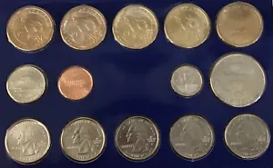 2008 UNC COIN SET UNITED STATES PHILADELPHIA MINT (NON SILVER) W/ COA SEALED SET - Picture 1 of 2