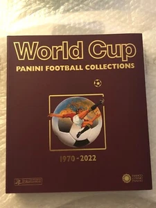 PANINI WORLD CUP COLLECTIONS BOOK 1970 - 2022 COMPLETE STICKER ALBUMS MESSI PELE - Picture 1 of 13