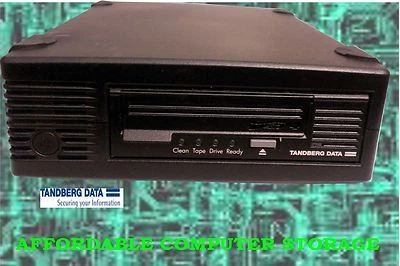 Tandberg Data 3503-LTO HP LTO-4 1600Gb Tape drive EXTERNAL LVD EB656B#351 HH - Image 1 of 4